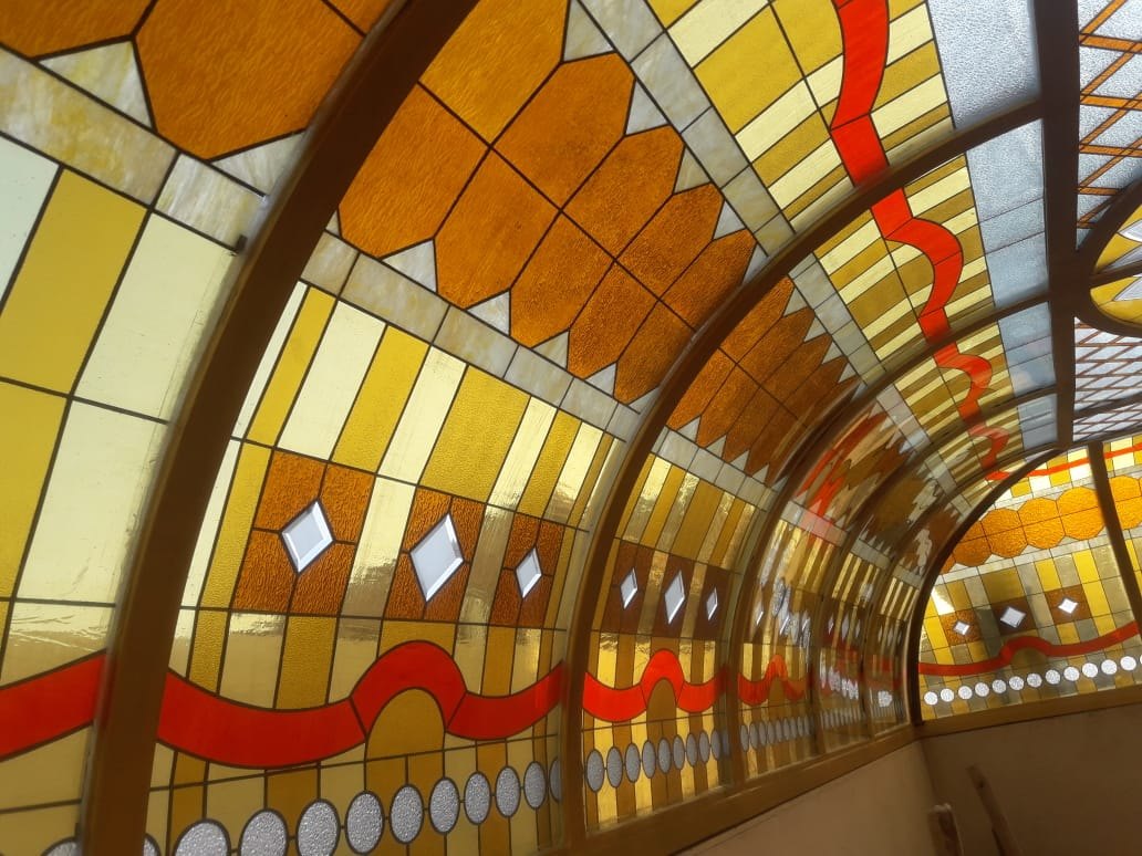Glass Mosaic Feature